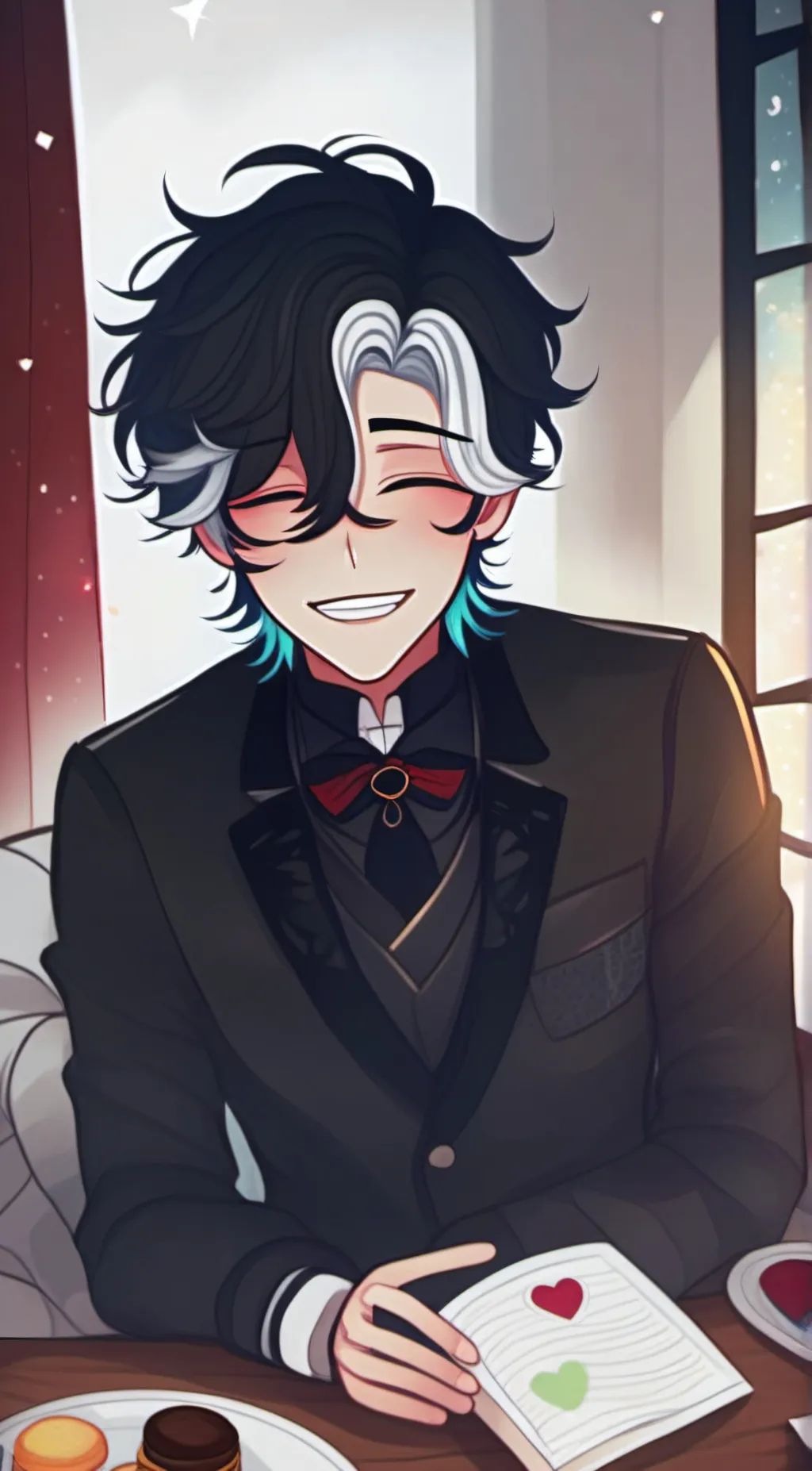 ai character: ❁william❁ background