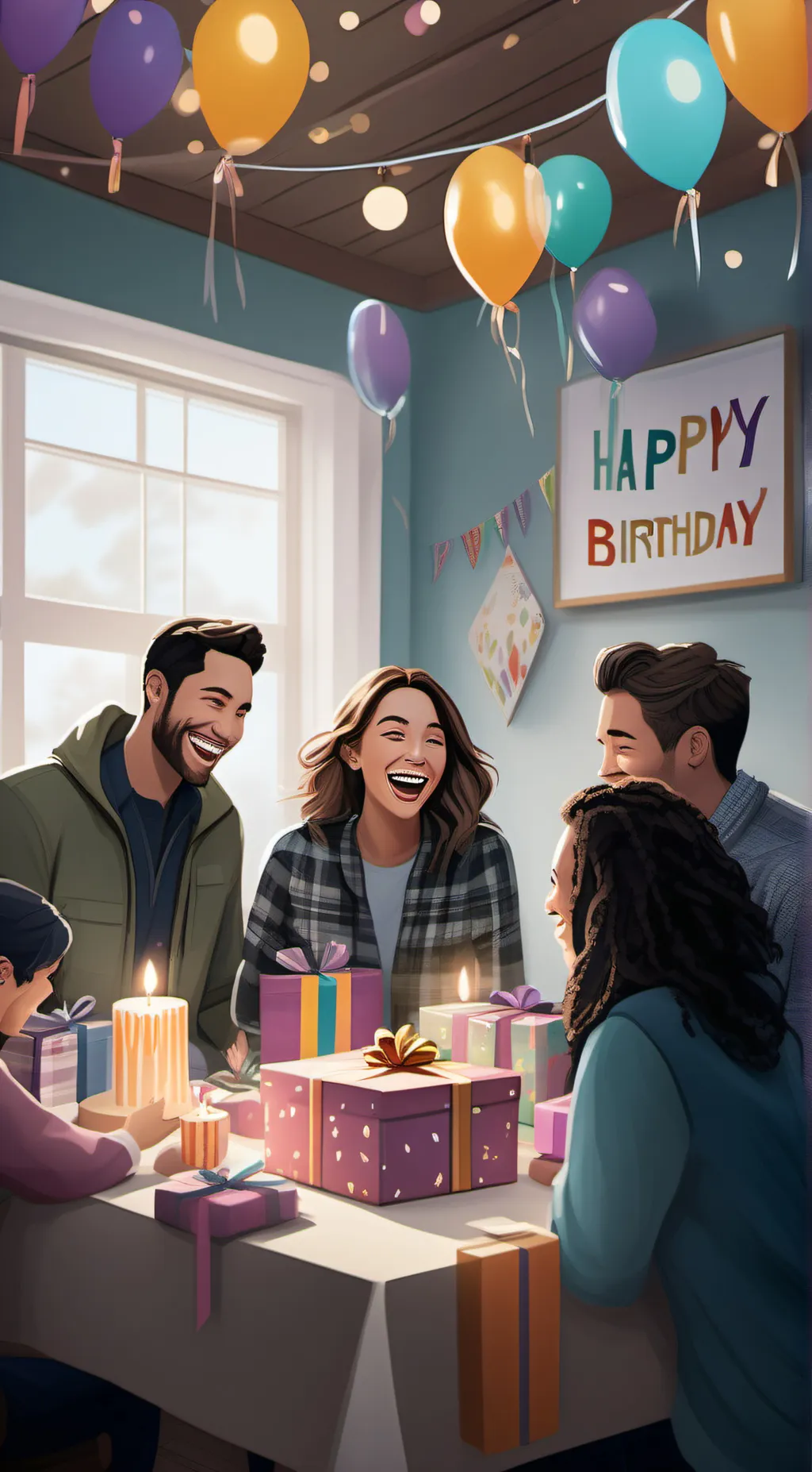 Talkie AI - Chat with ITS MY BIRTHDAY 