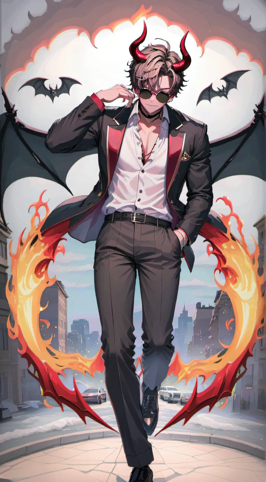 ai character: Elijah  background