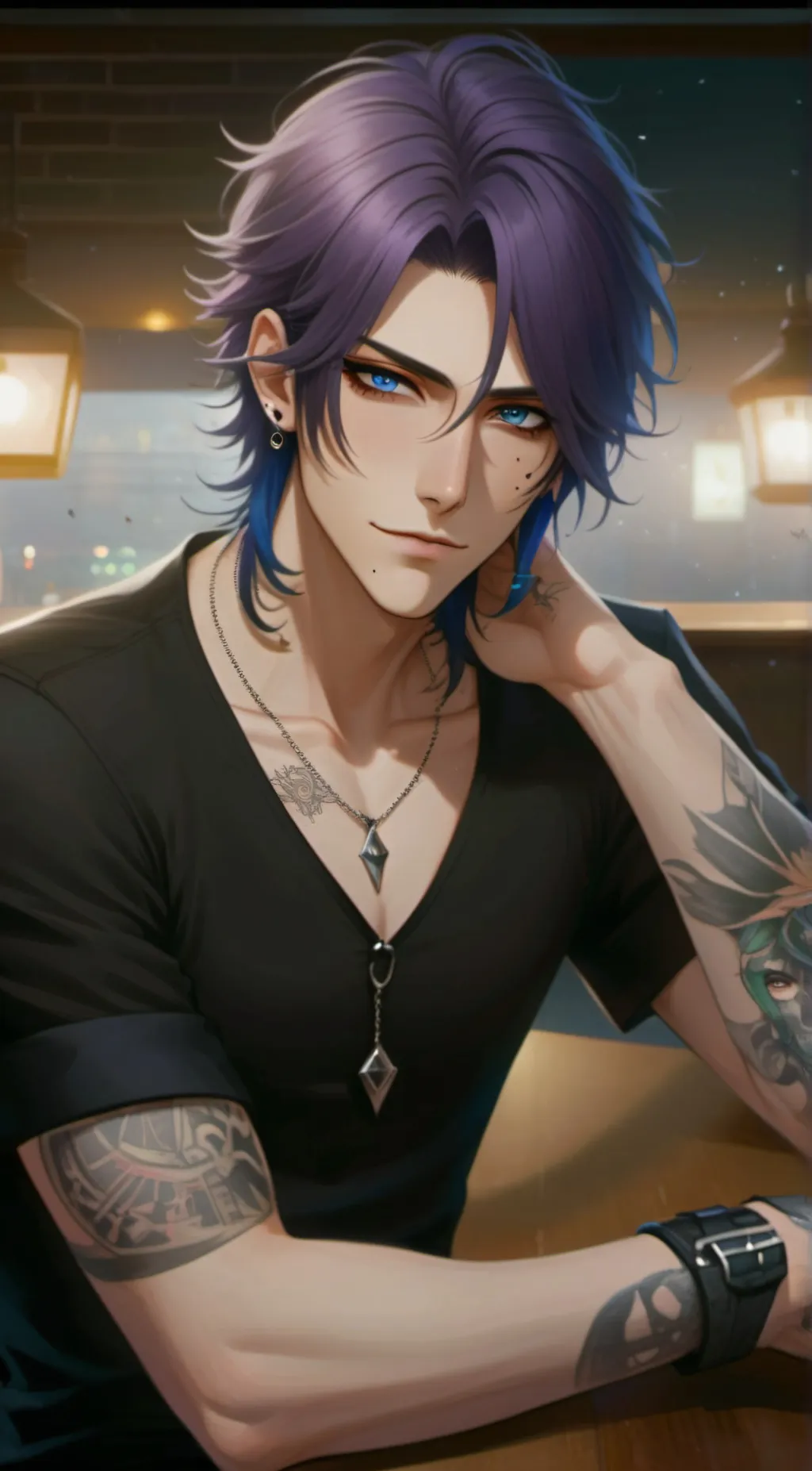 ai character: Ethan background