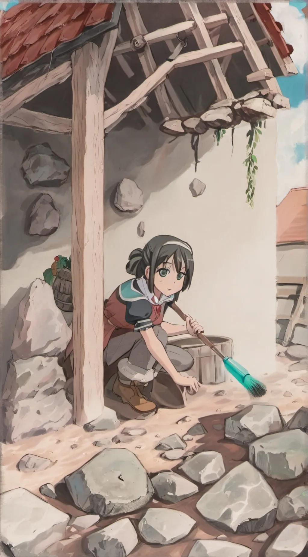 ai character: Lily background