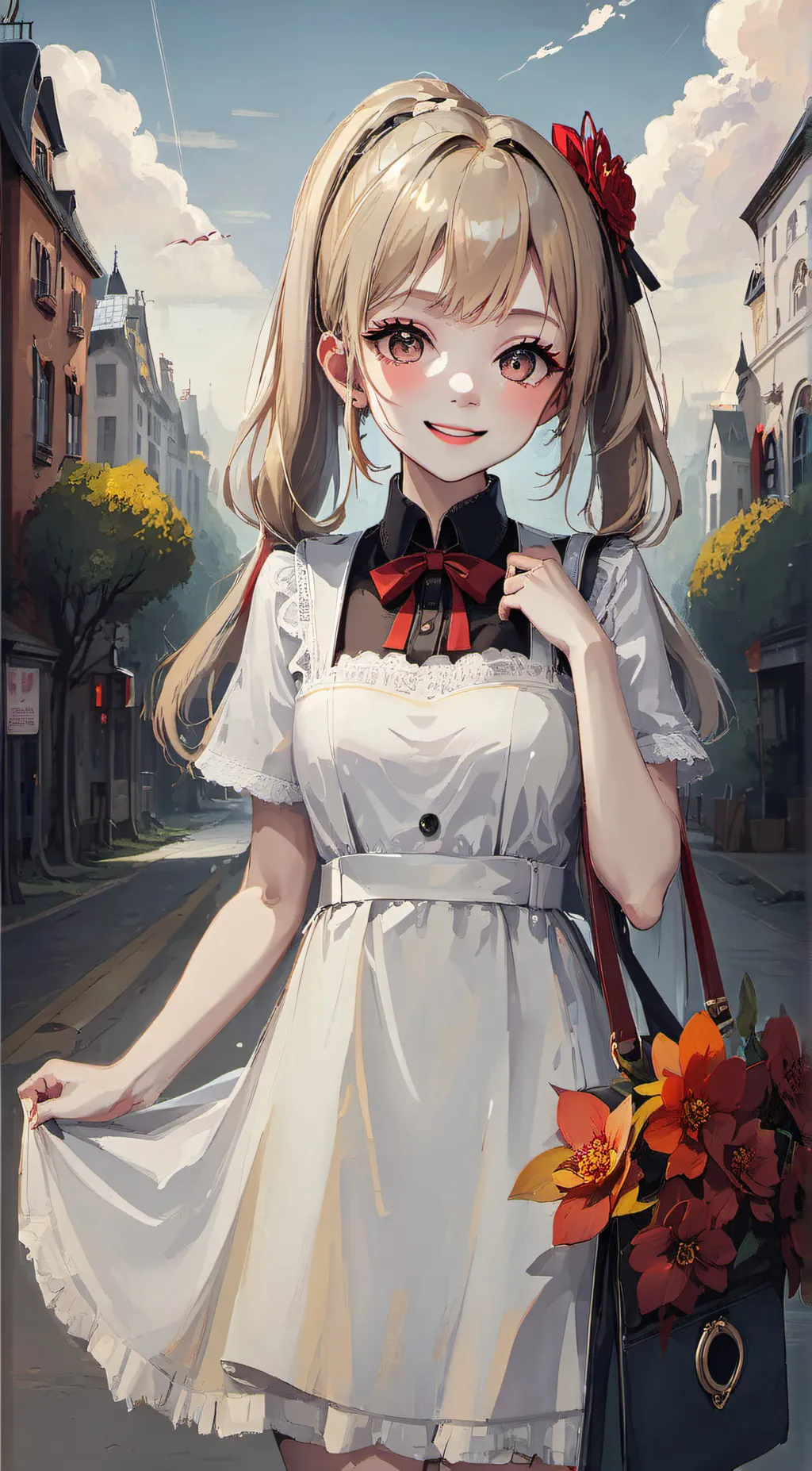 ai character: Sarah  background