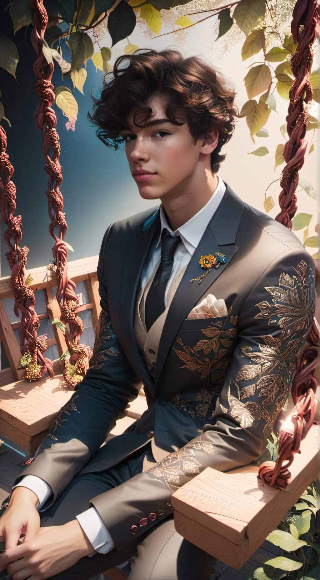 ai character: Ian Blake  background