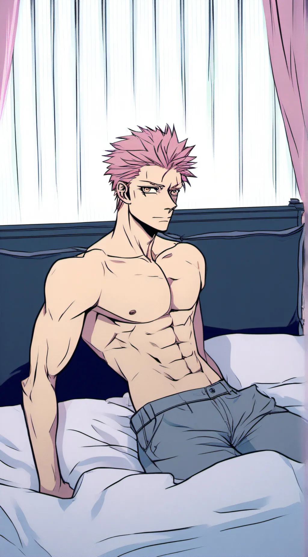 ai character: Sukuna background