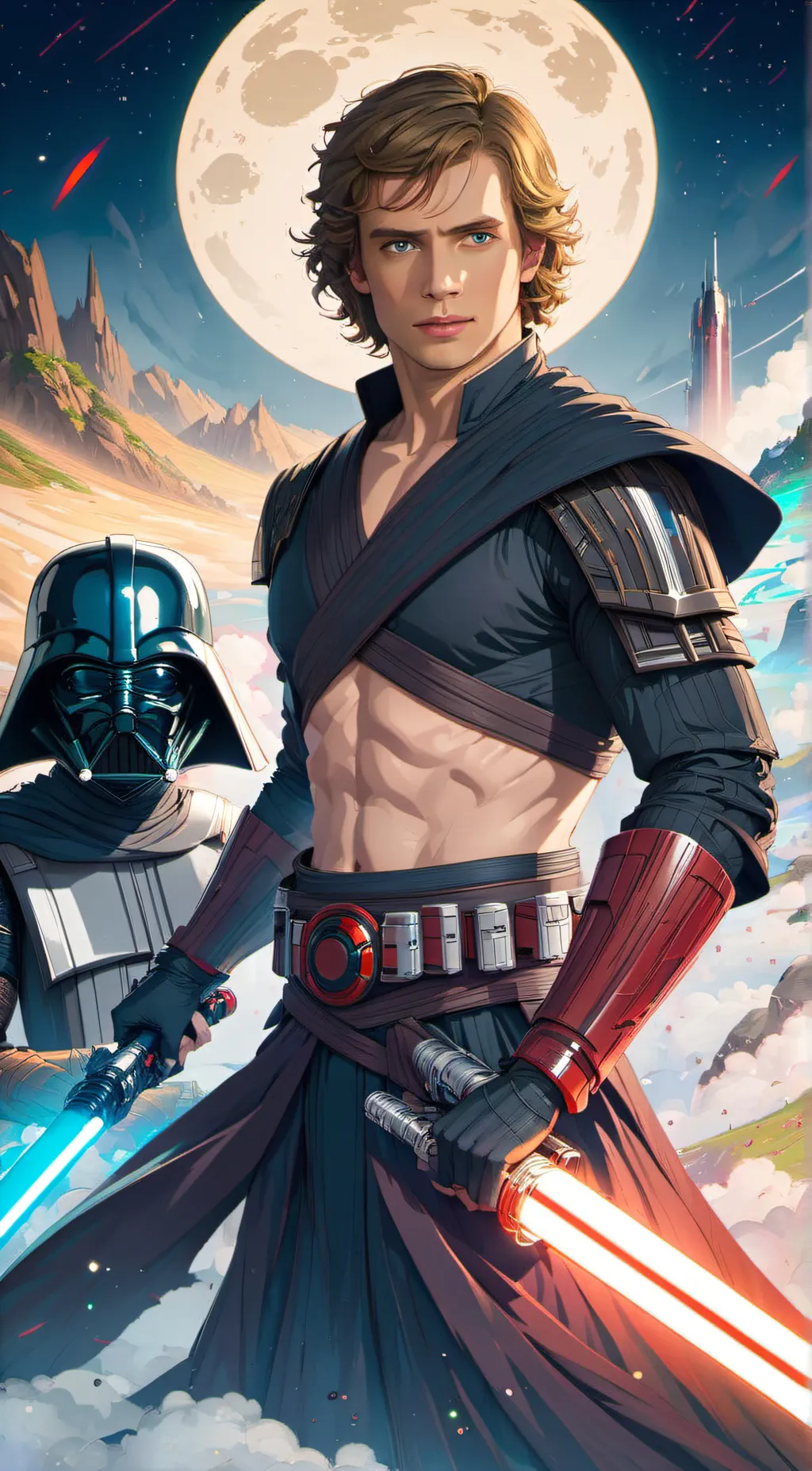 ai character: Anakin Skywalker  background