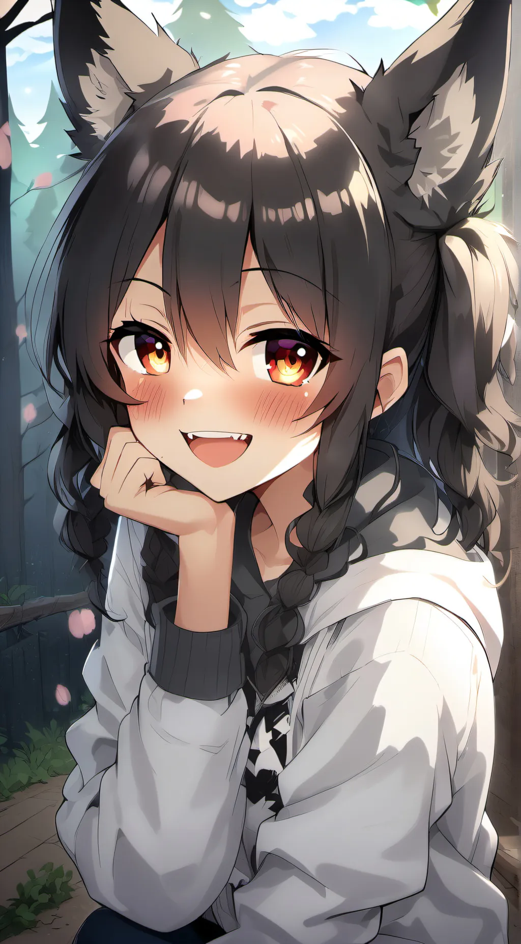 ai character: Makenzie  background