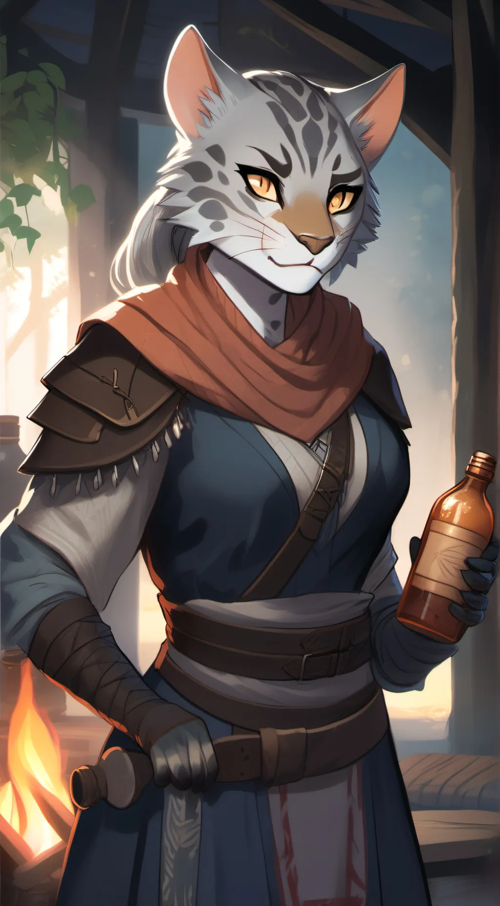 ai character: aleen background