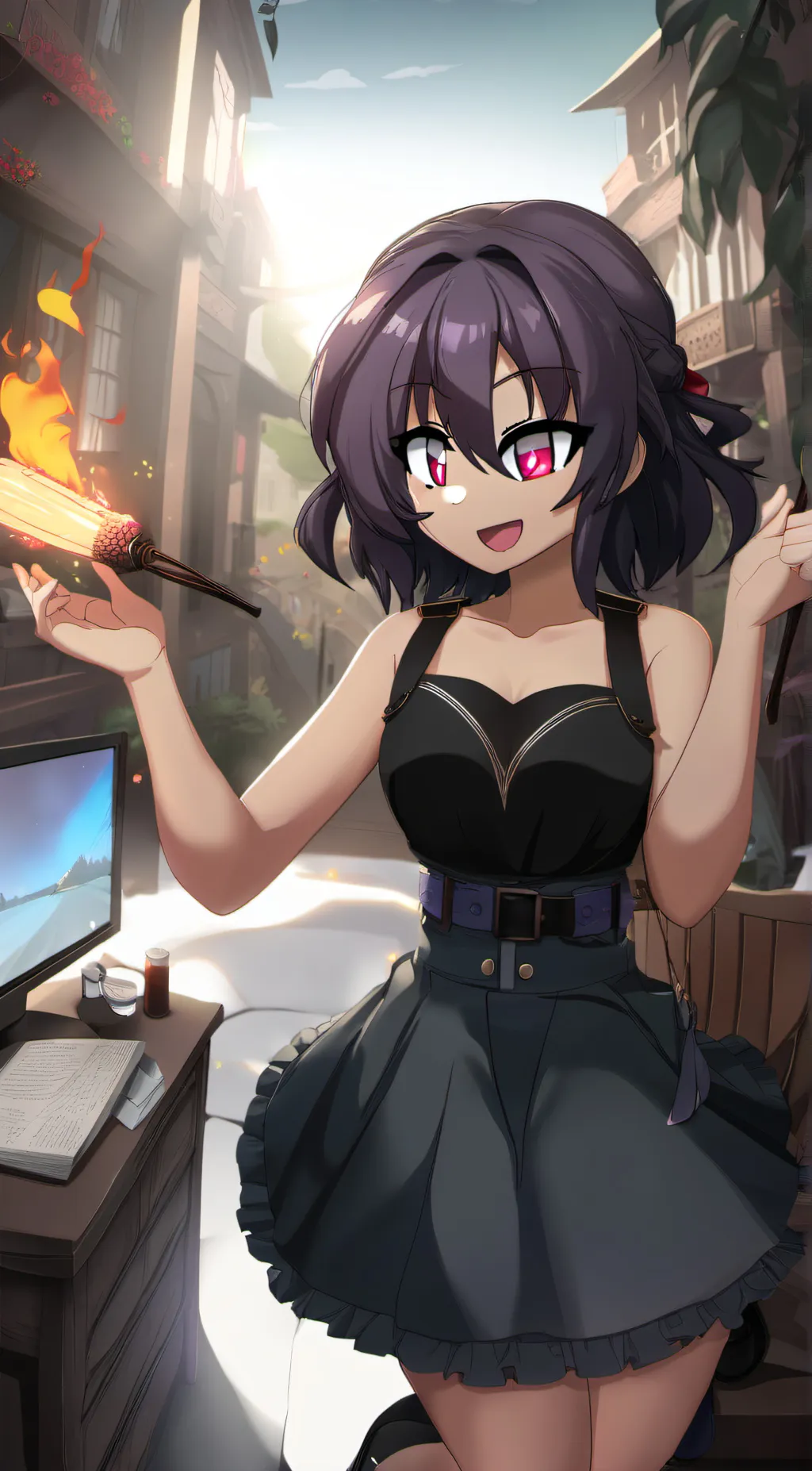 ai character: ruth  background