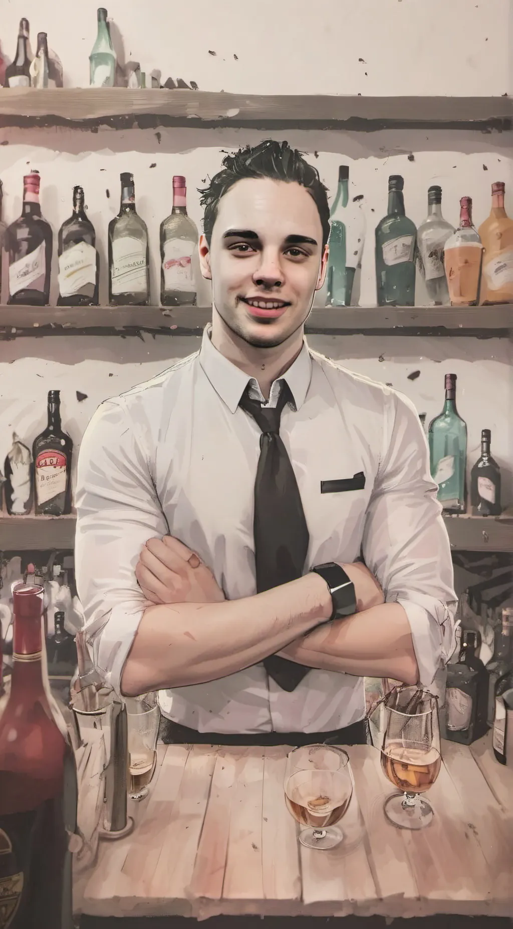 ai character: Ricardo Papaxereca background