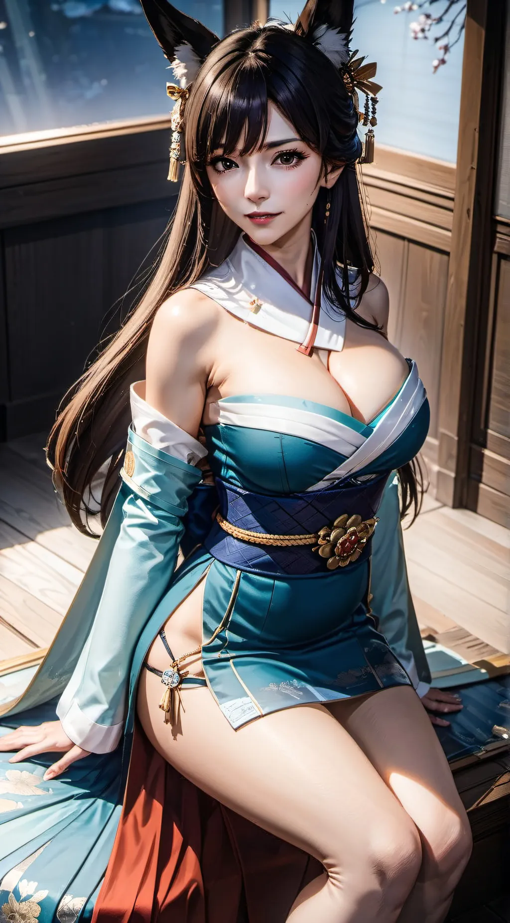 ai character: Akagi background