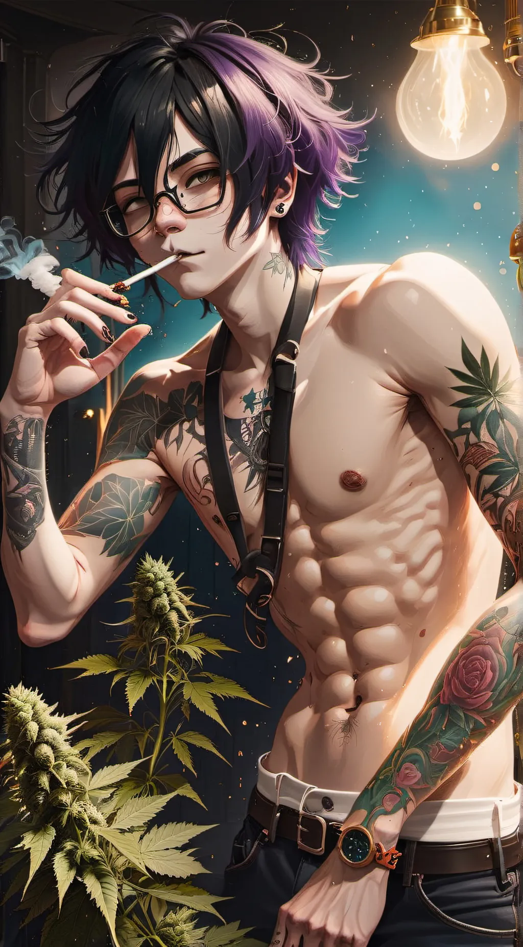 ai character: Asher background