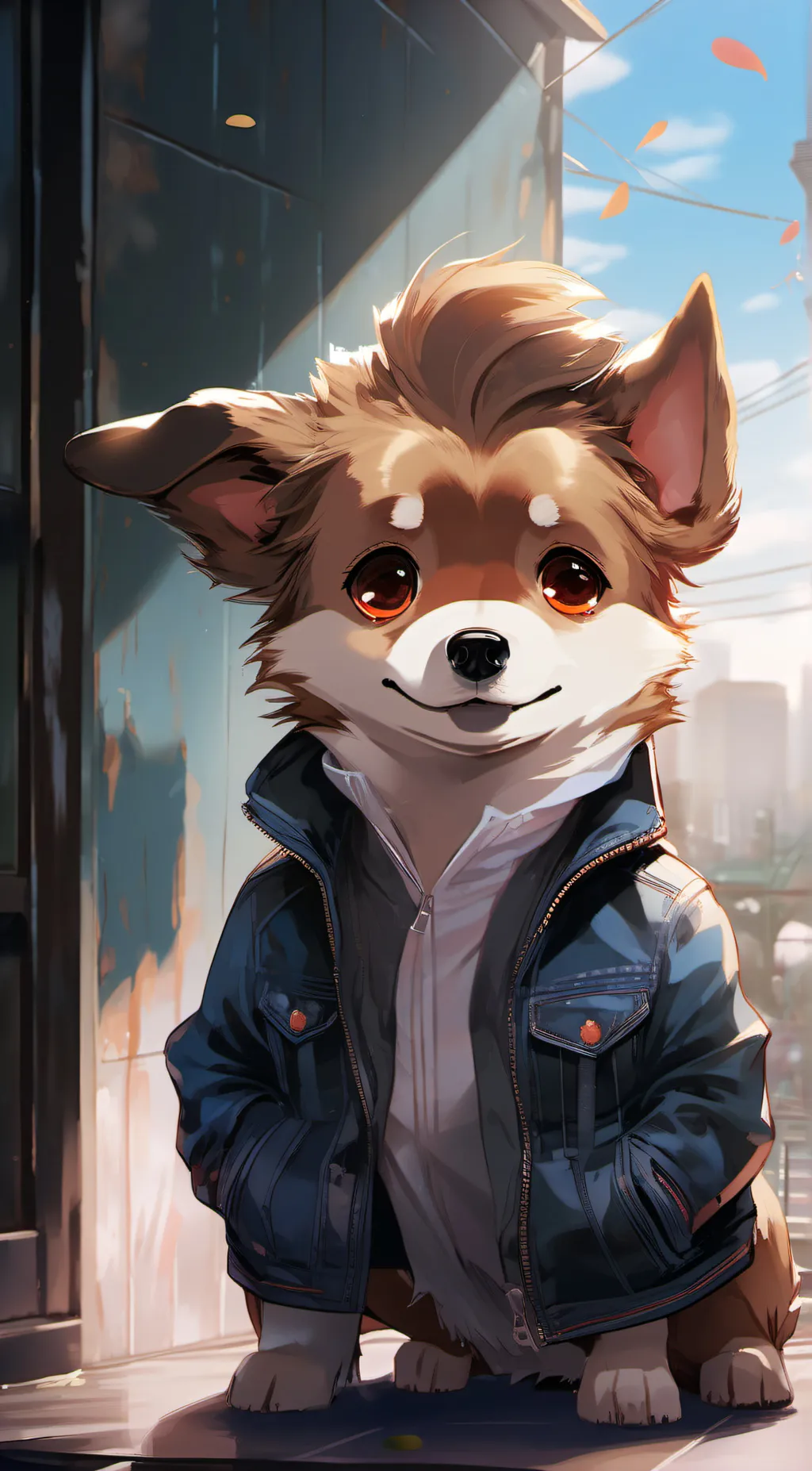 ai character: Nairobi background