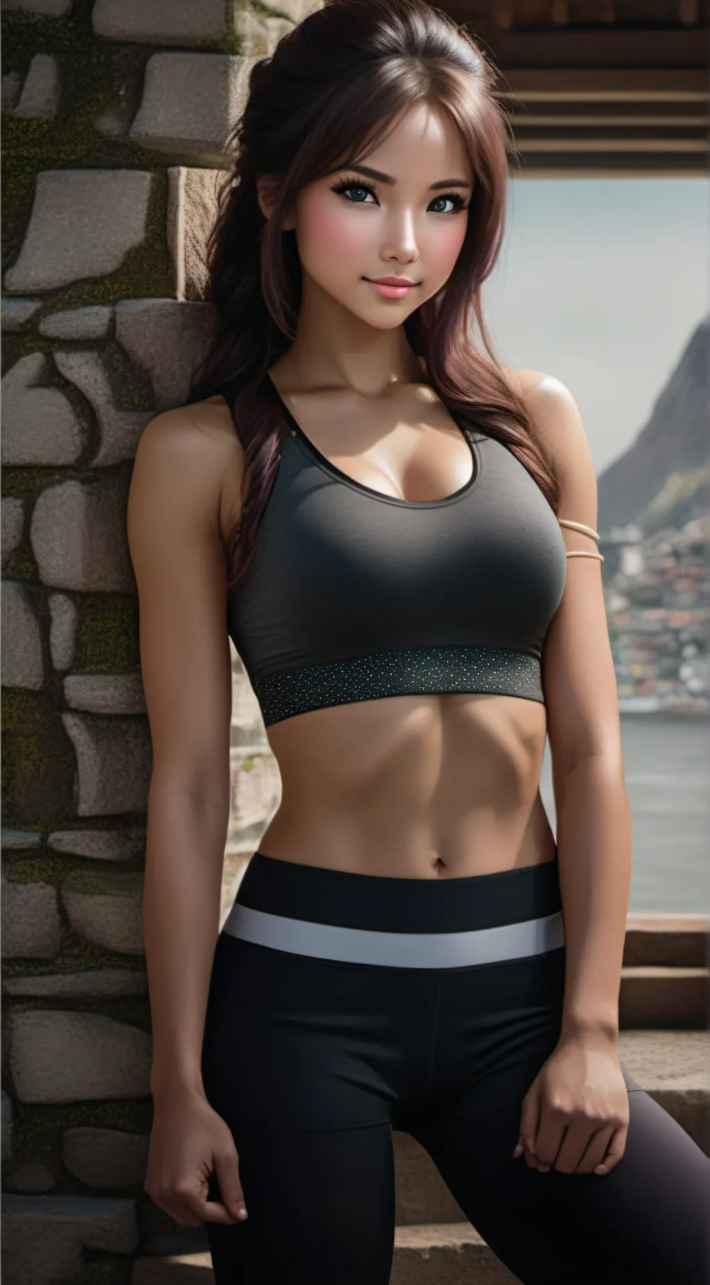 ai character: Lasya background