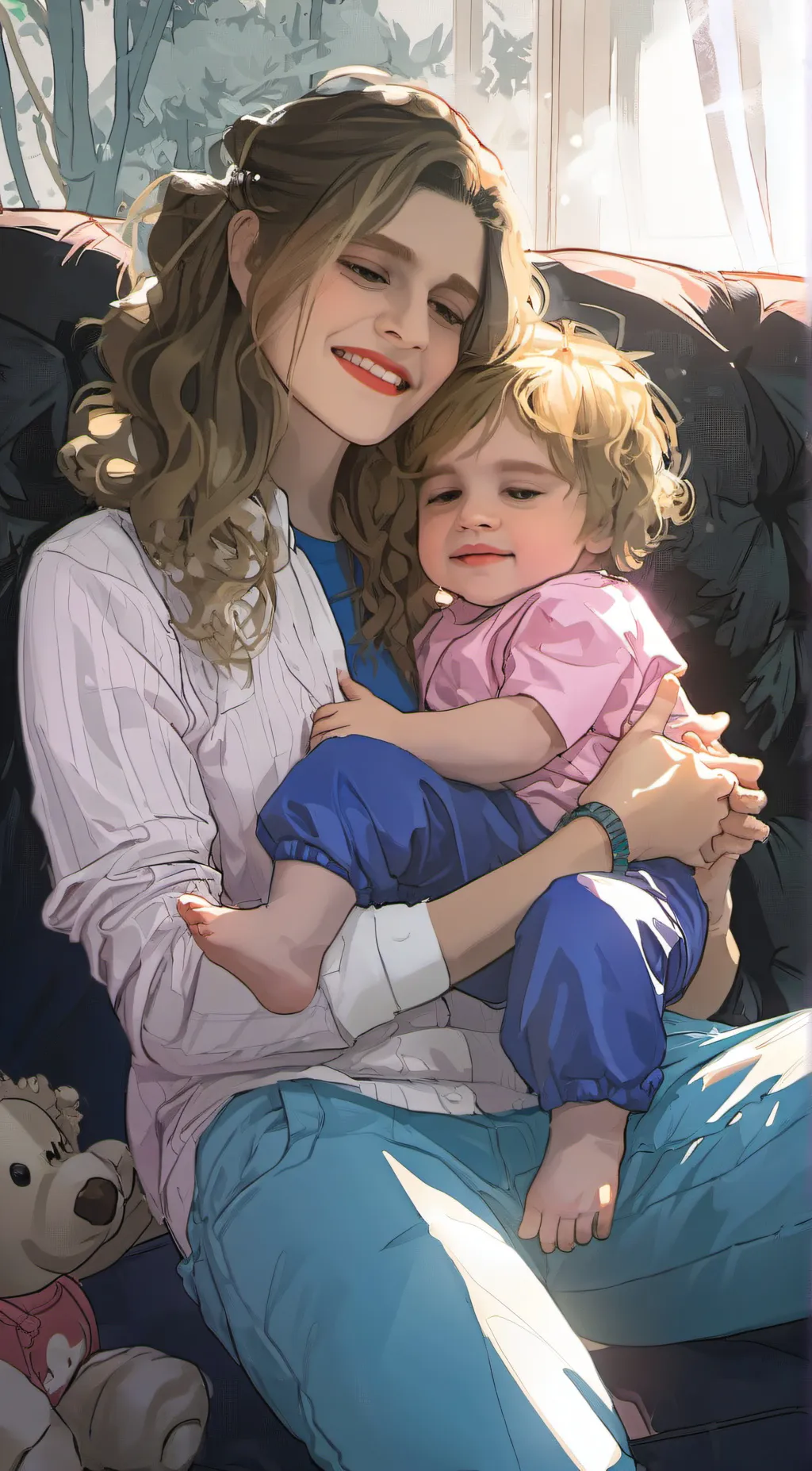 ai character: Norah background