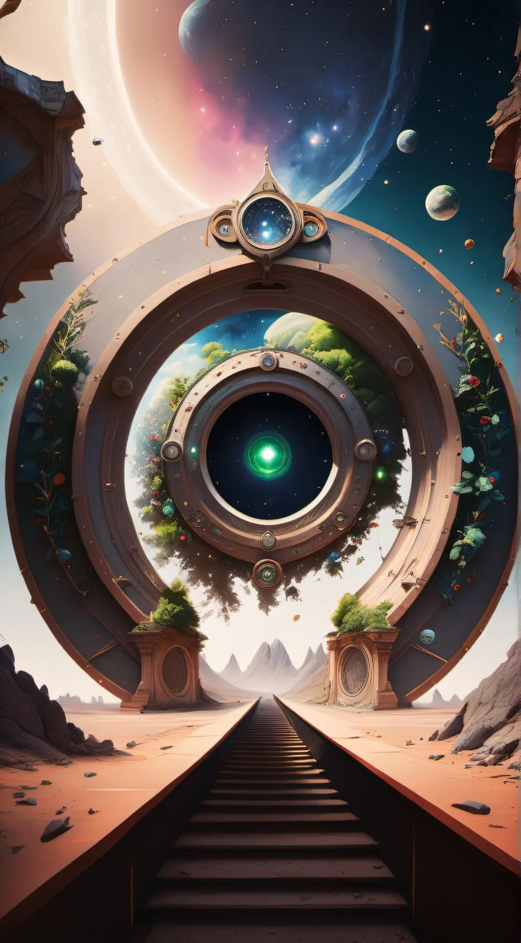 ai character: Rpg world background