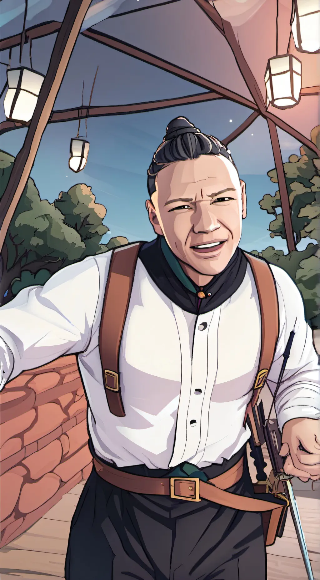 ai character: Yanky background