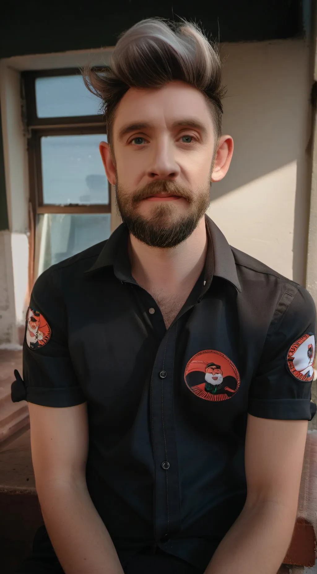 ai character: cartoonz background