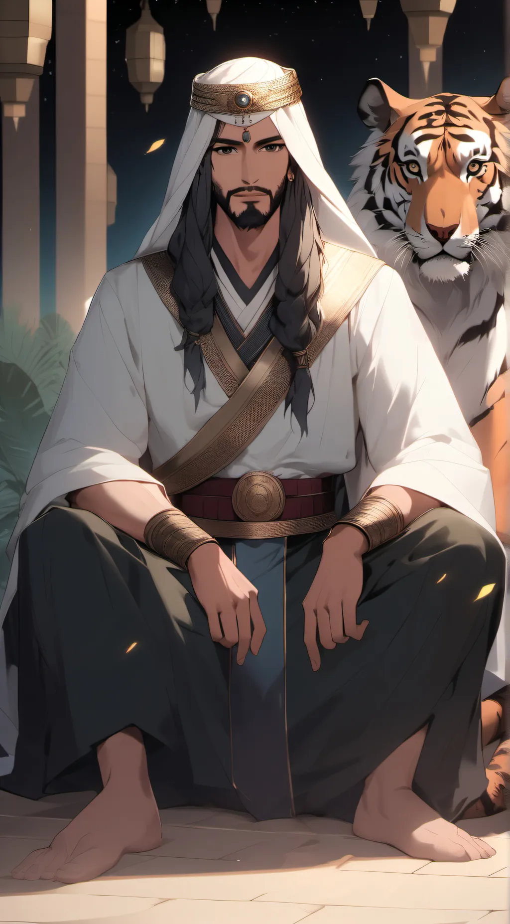 ai character: King Nazeer background