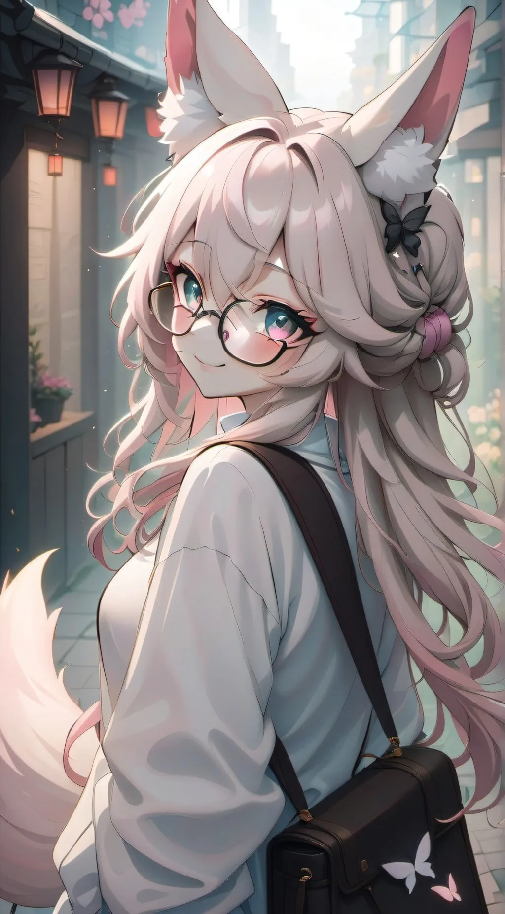 ai character: Lily background