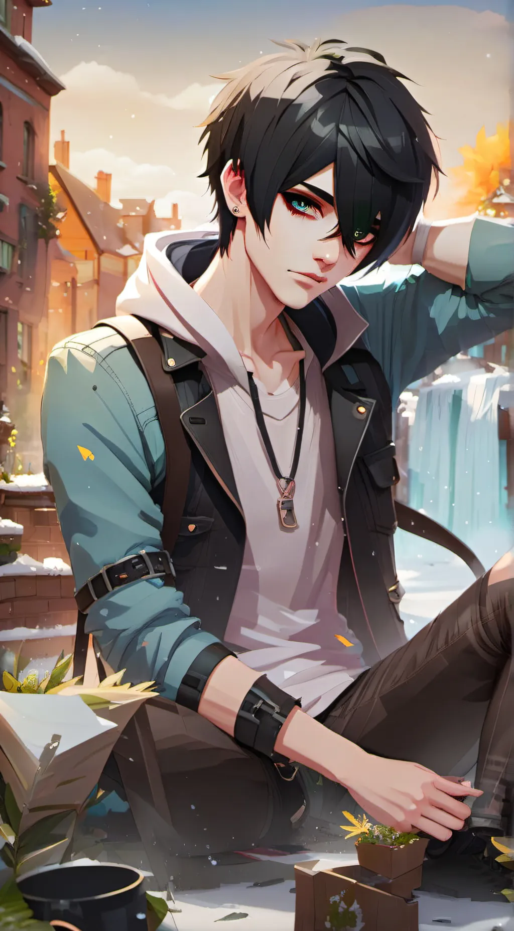 ai character: De background