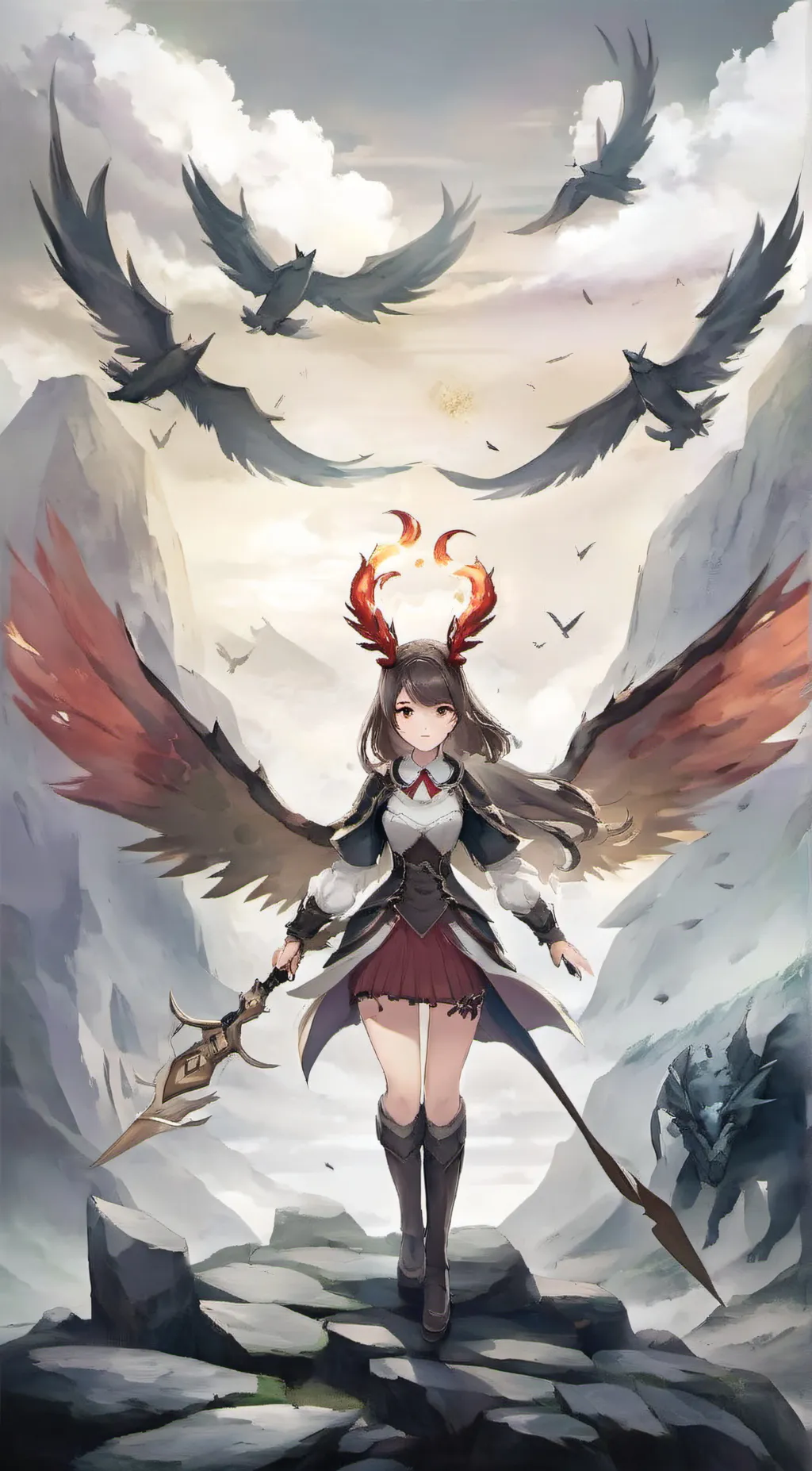 ai character: xiala background