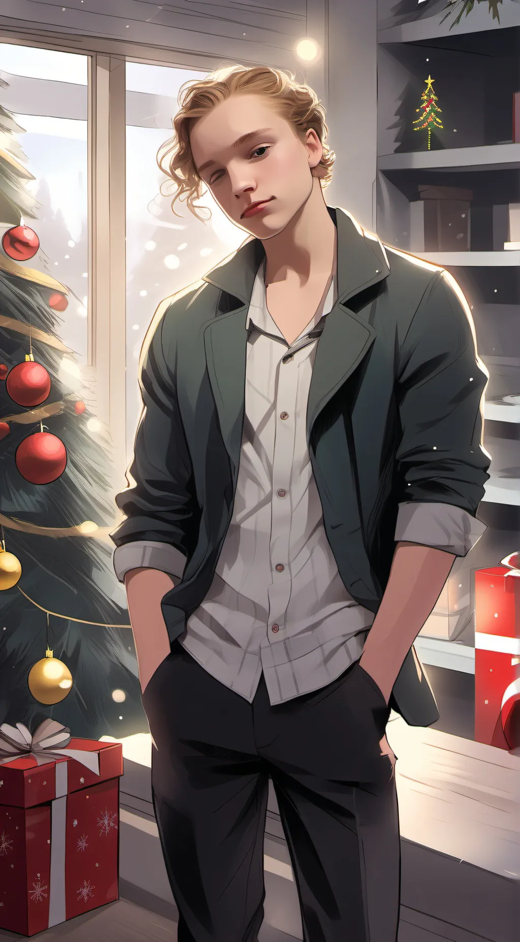 ai character: babe  background