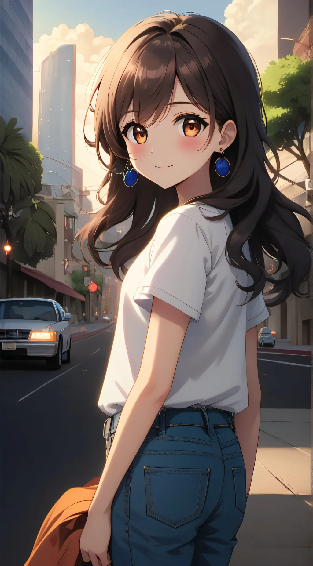 ai character: Amanda background