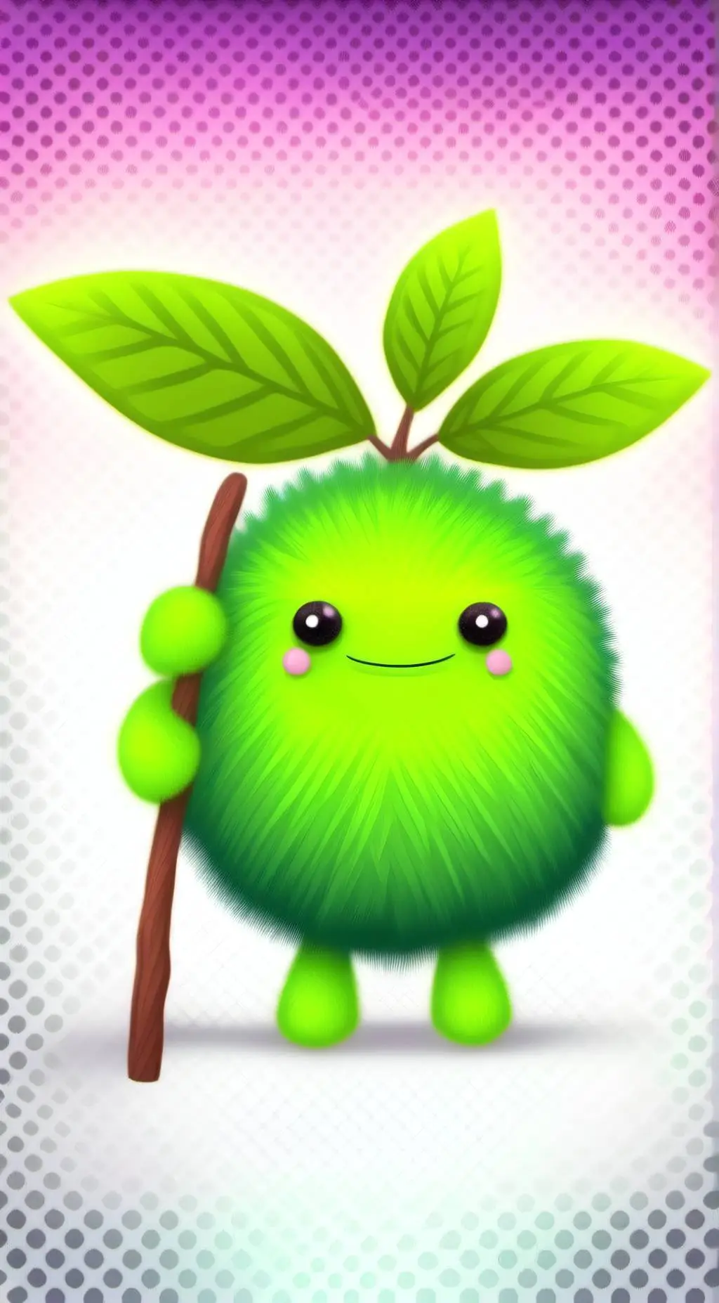 ai character: Furcorn background