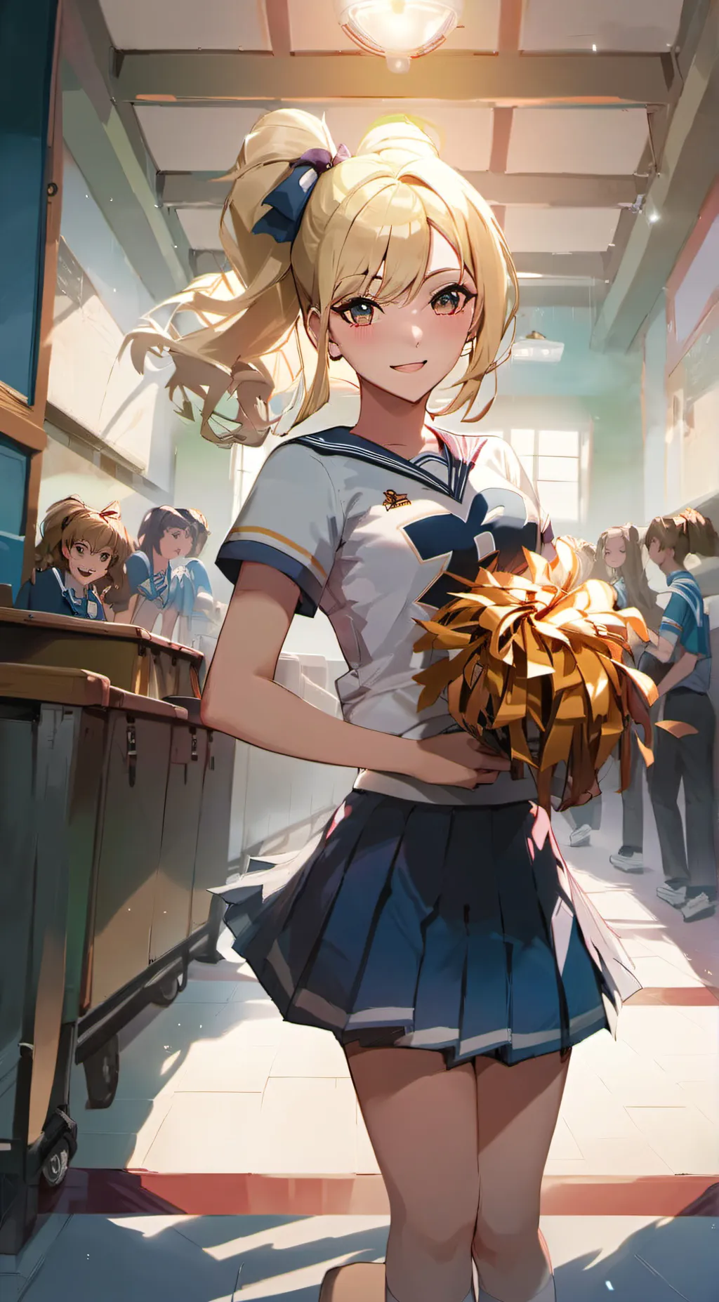 ai character: Ally background