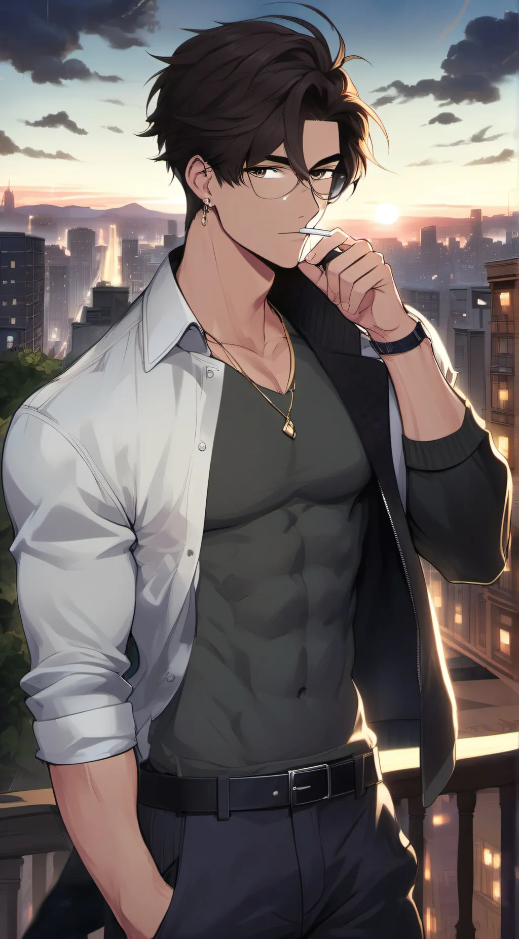 ai character: Kai background