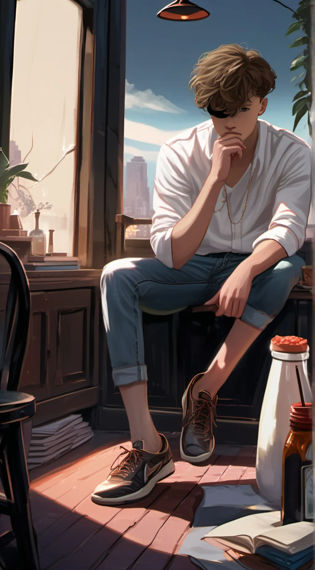 ai character: Dylan background