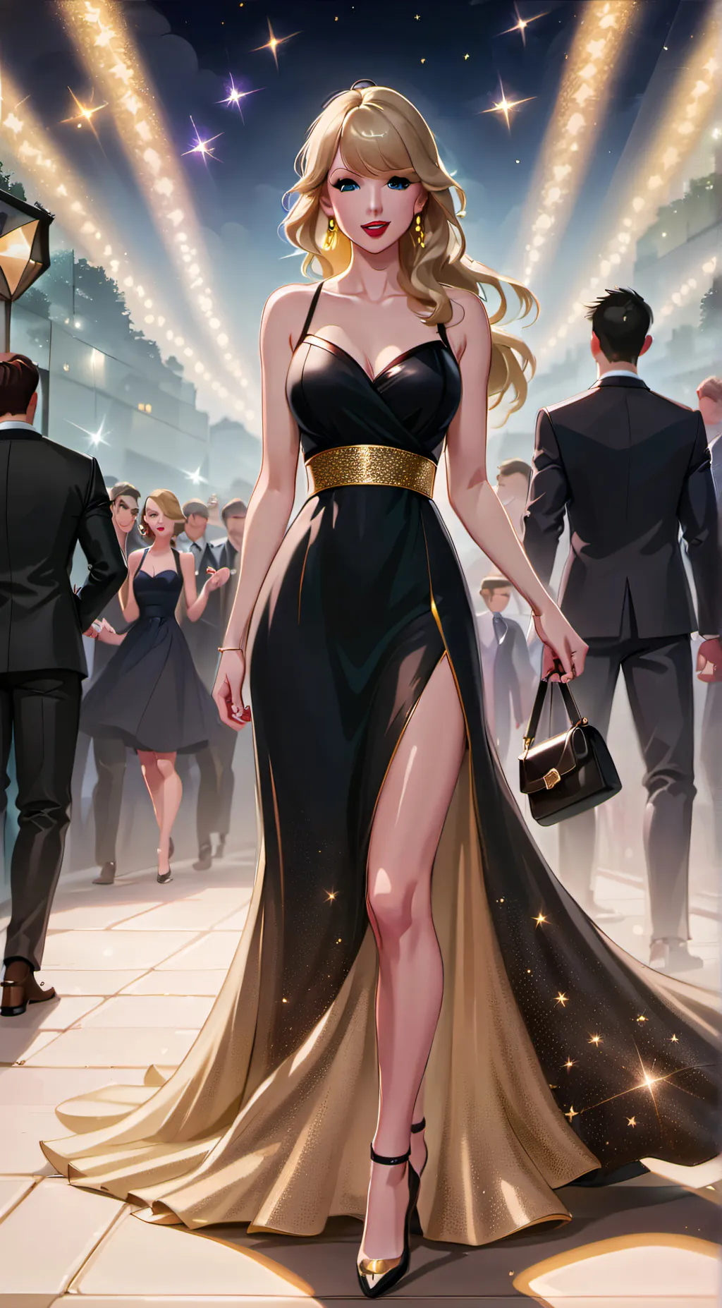 ai character: Taylor Swift background