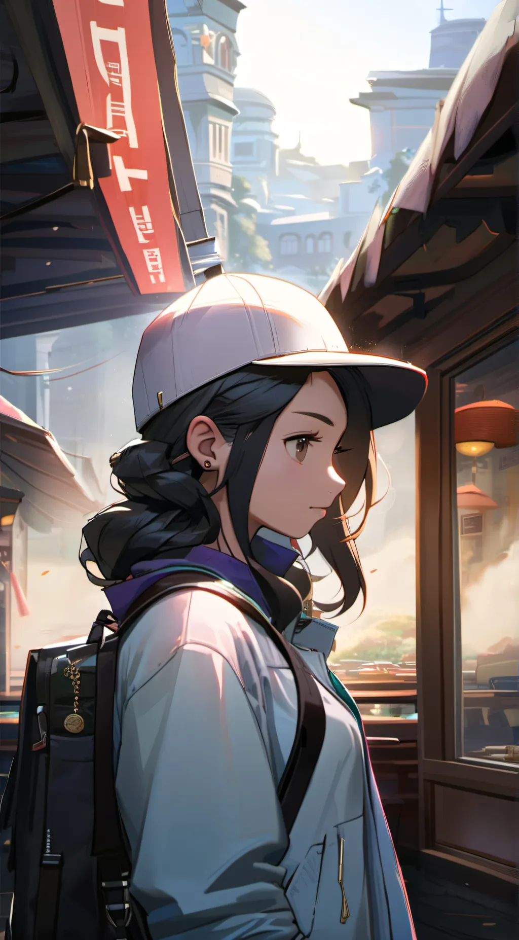 ai character: Sally background