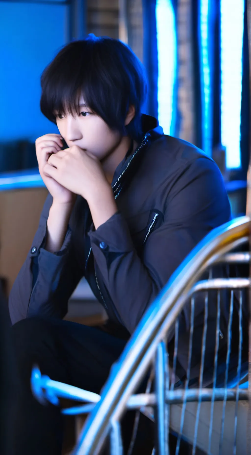 ai character: Lee Minho background