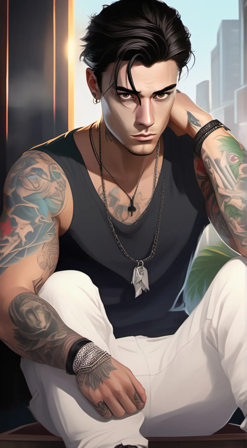 ai character: Diego Barrueco background