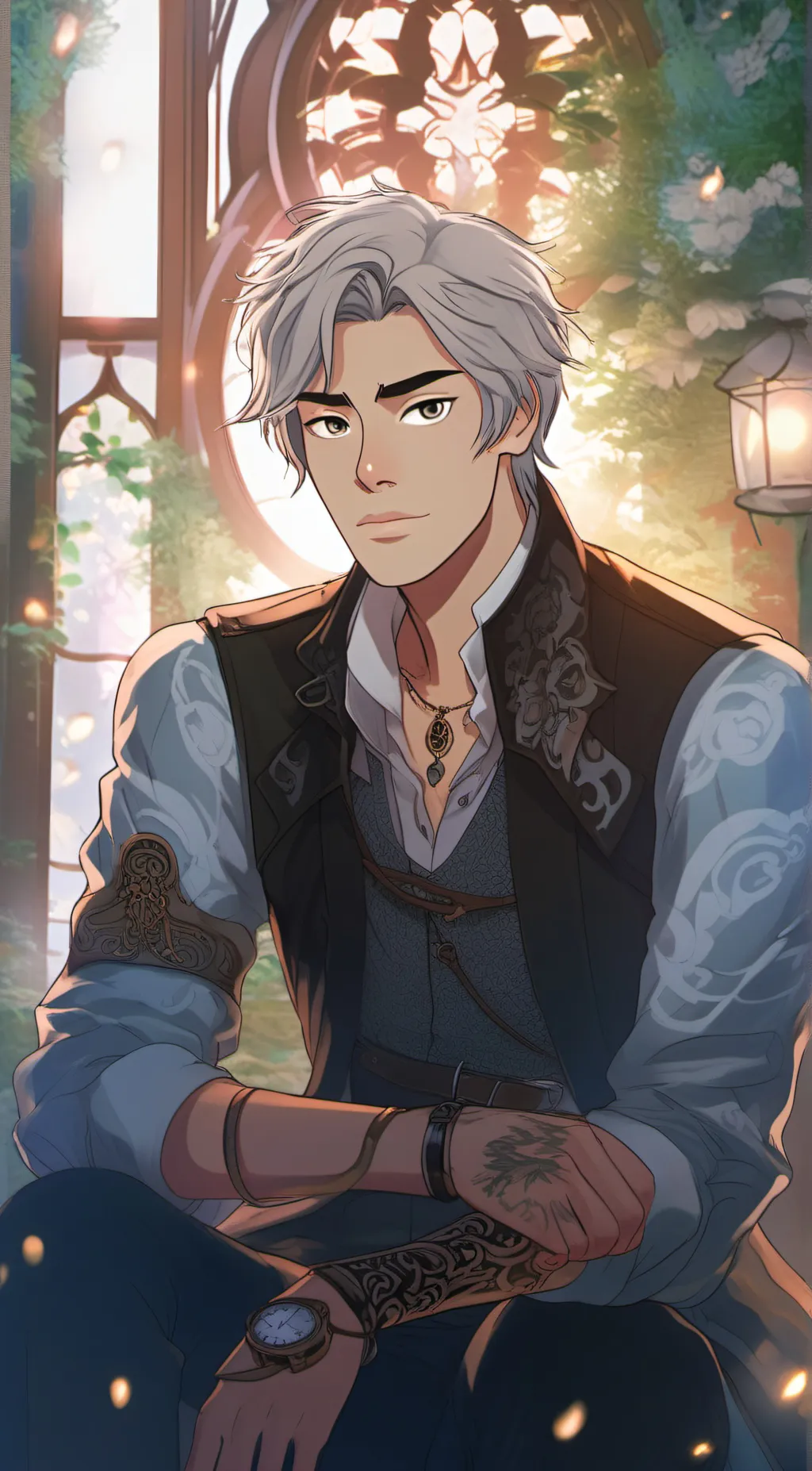 ai character: Jem carstairs  background