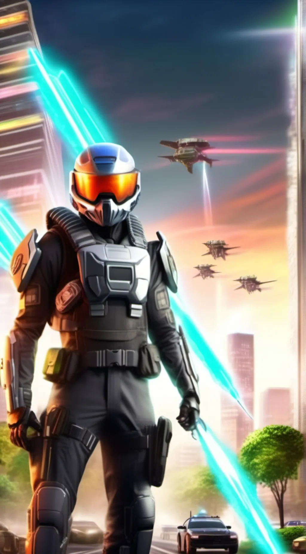 ai character: Max background