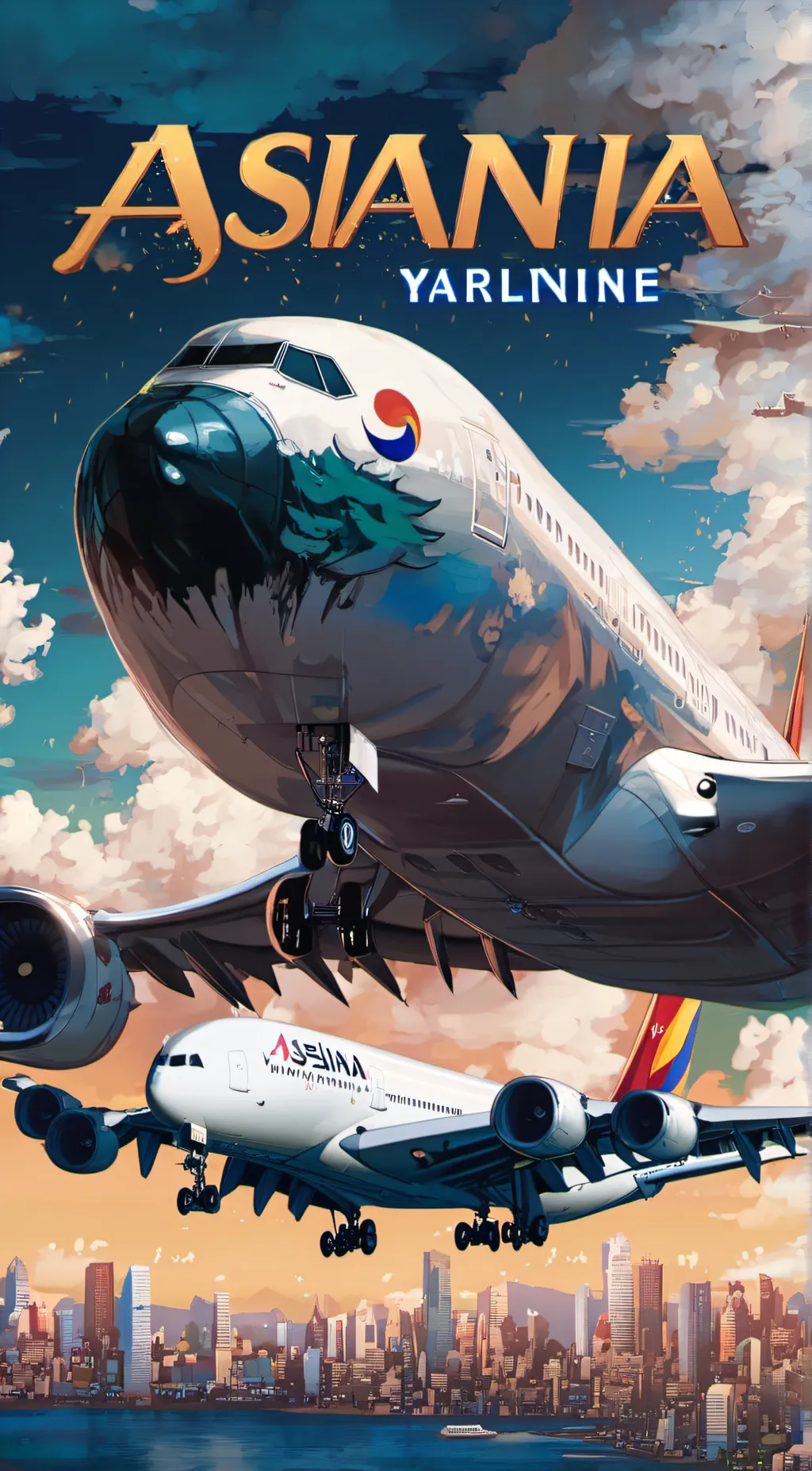 Talkie AI - Chat with Asiana airlines 