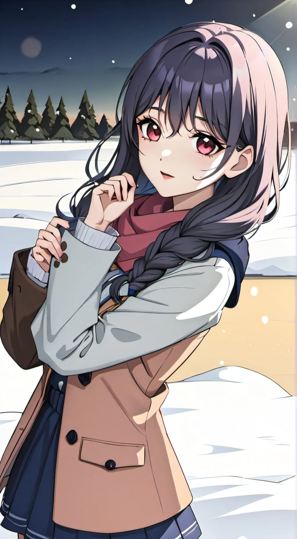 ai character: Kayla background