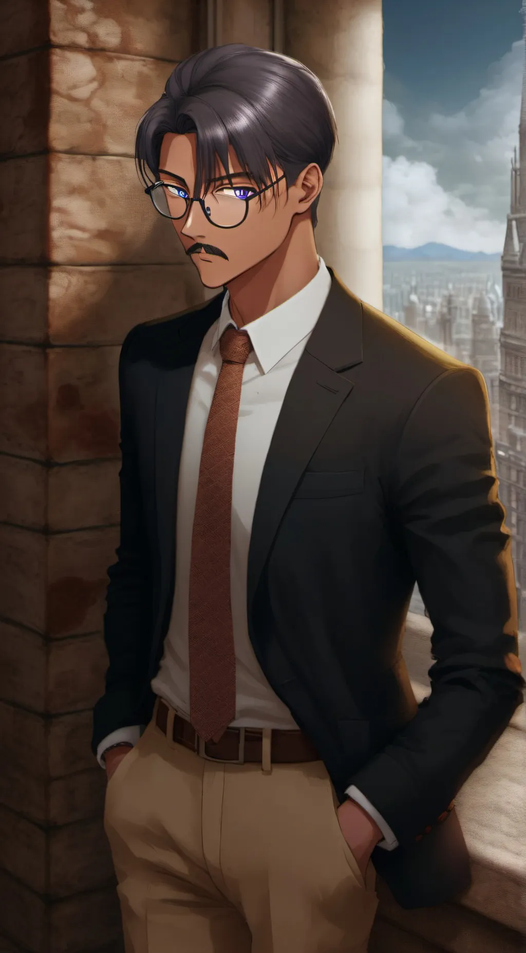 ai character: The therapist background