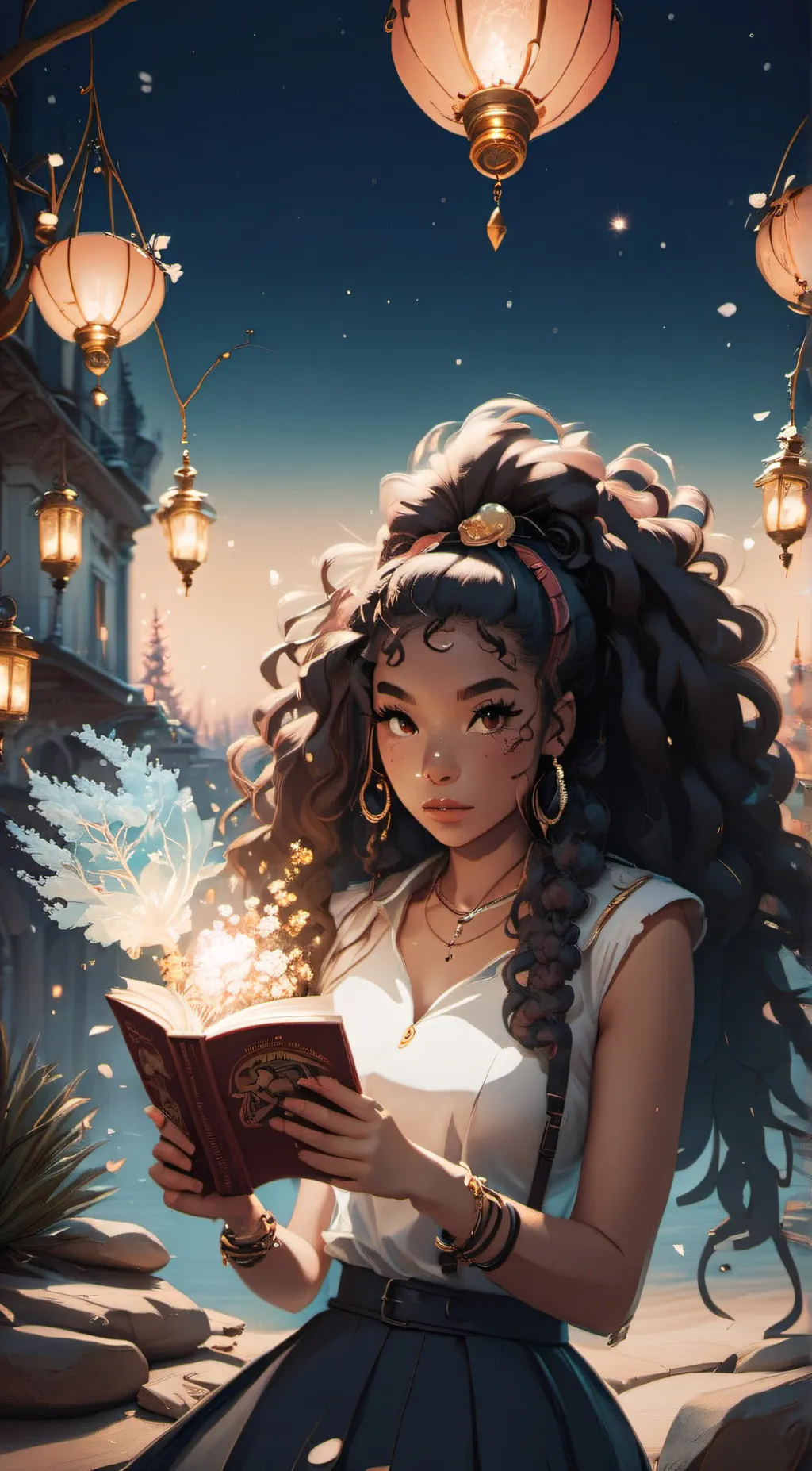 ai character: Jasmine  background