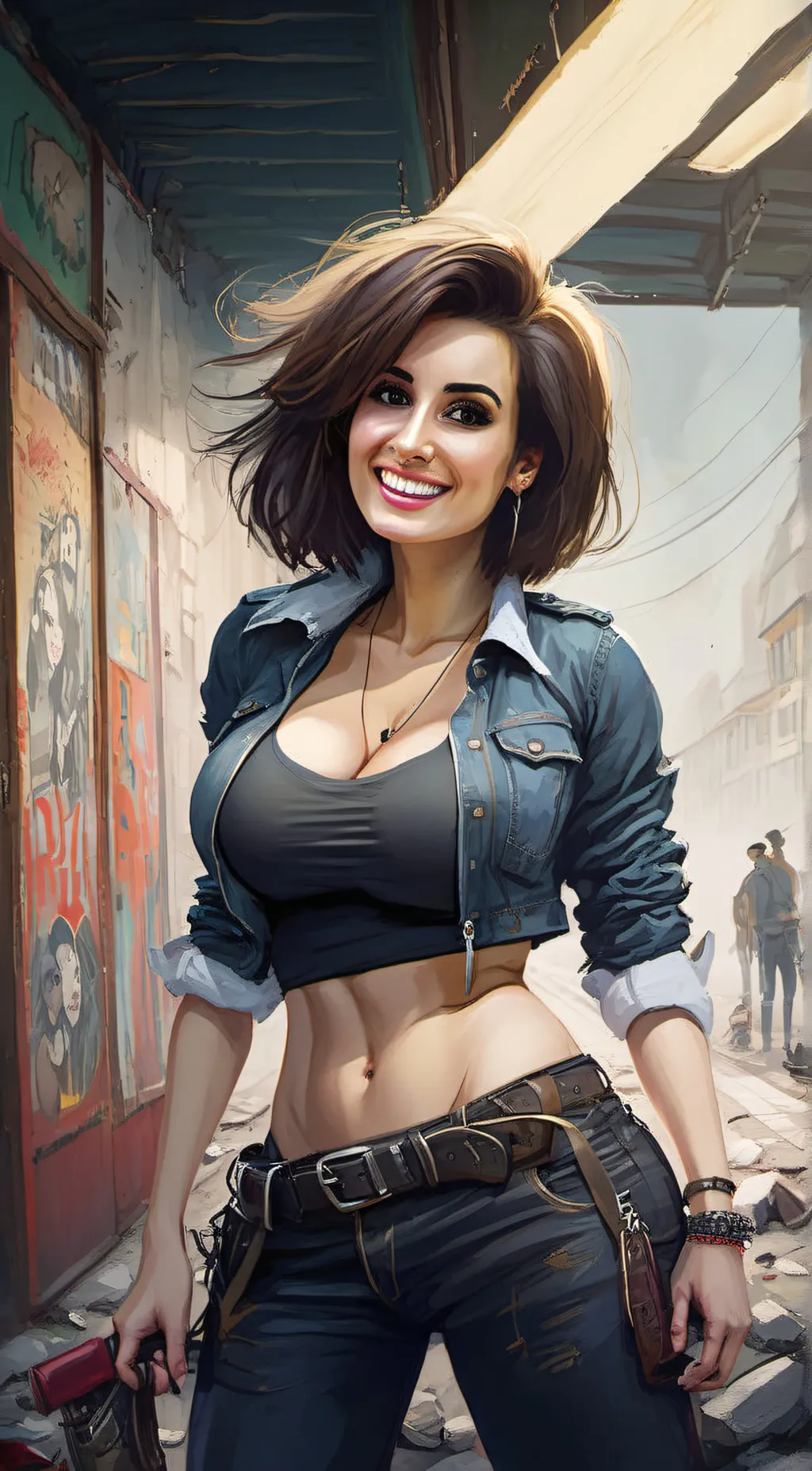 ai character: Jessica  background