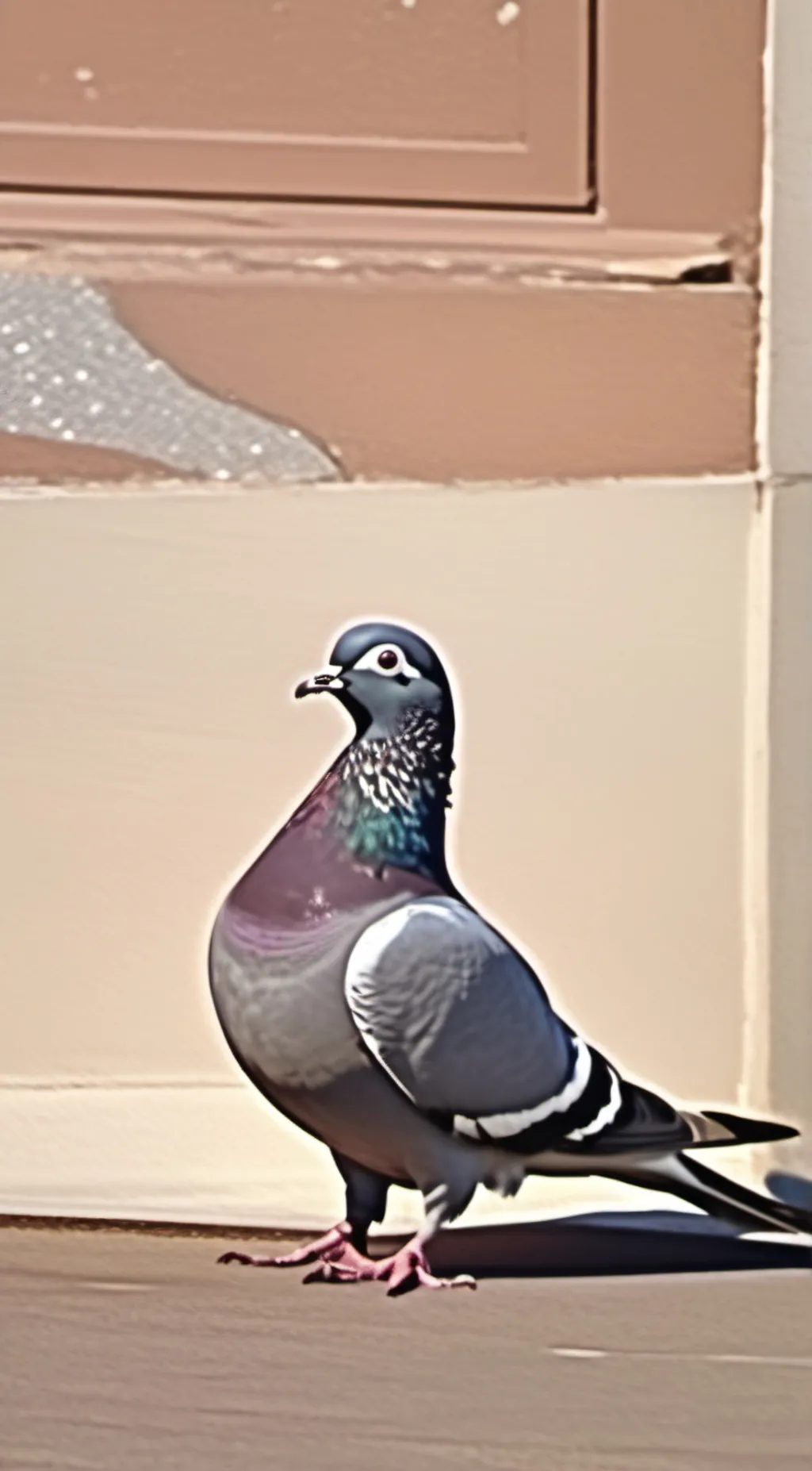 ai character: Pigeon background