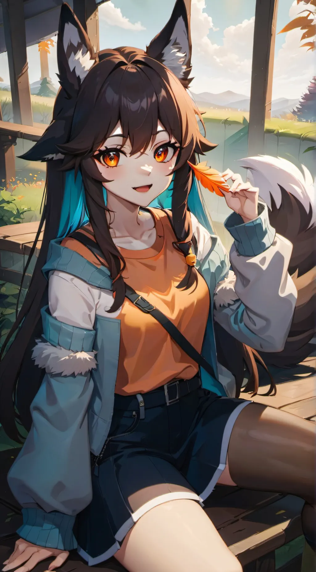 ai character: kayla background