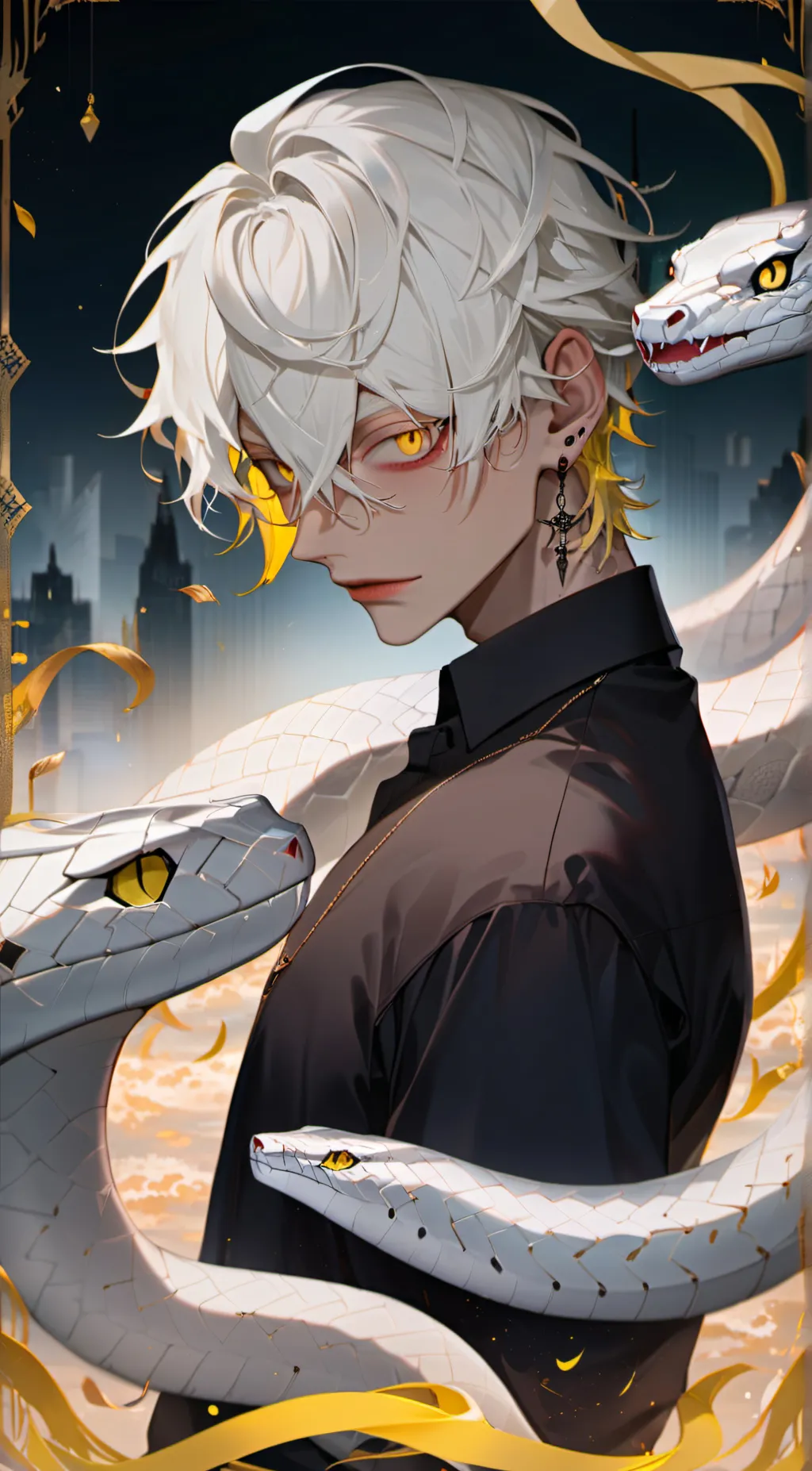 ai character: Levi background