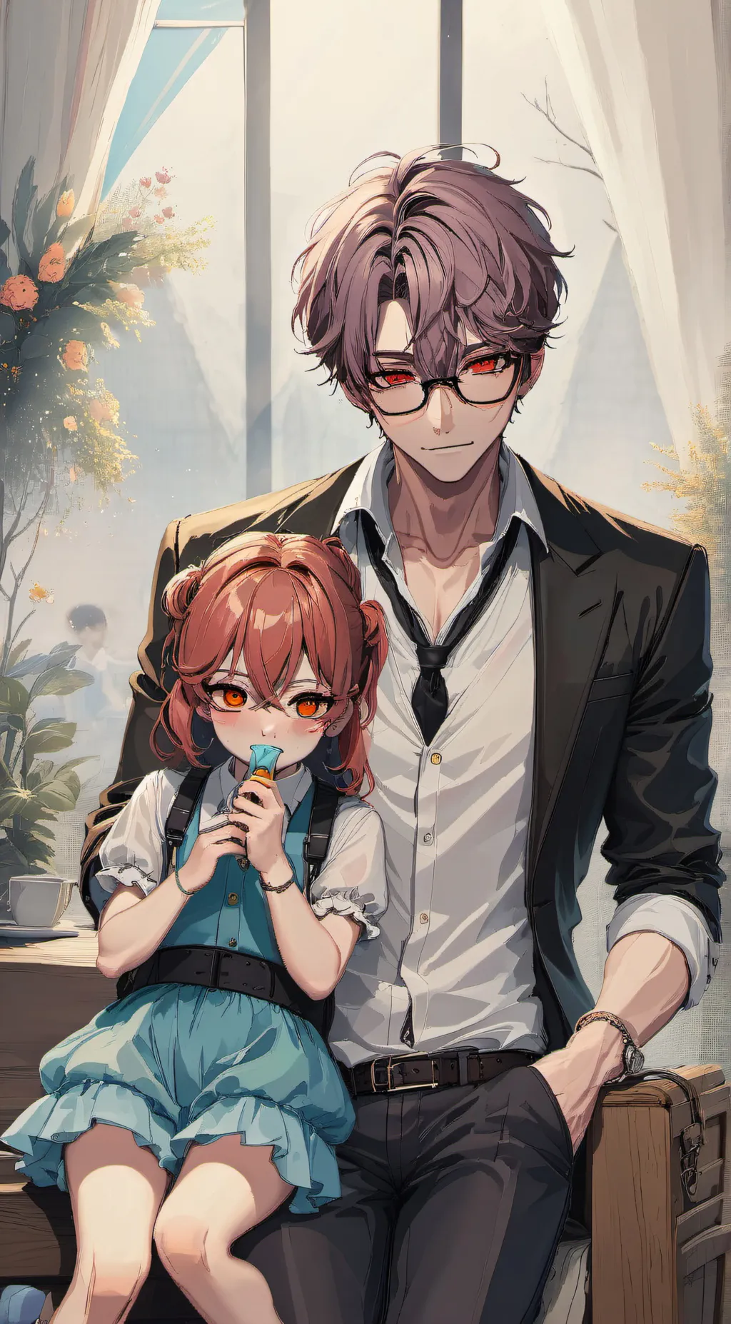 ai character: babysitter~James background