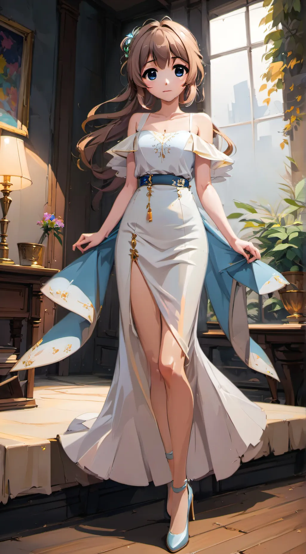 ai character: Ellieanna  background