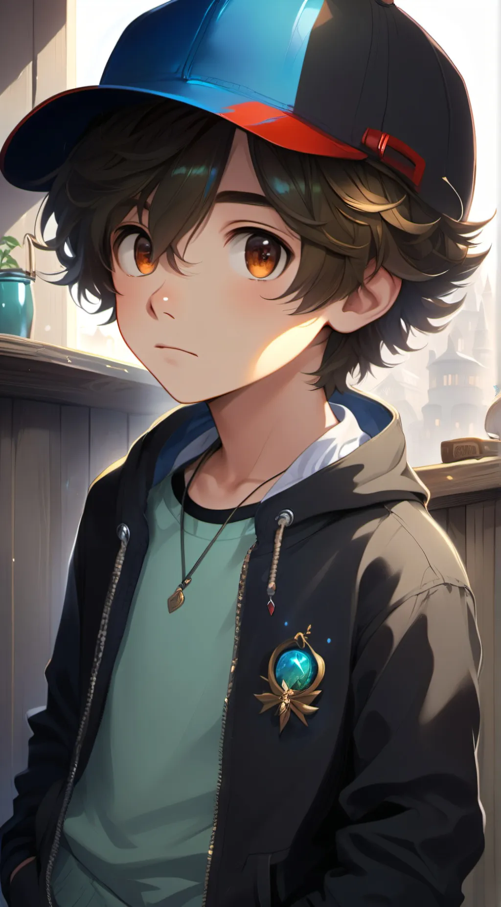 ai character: Luis background