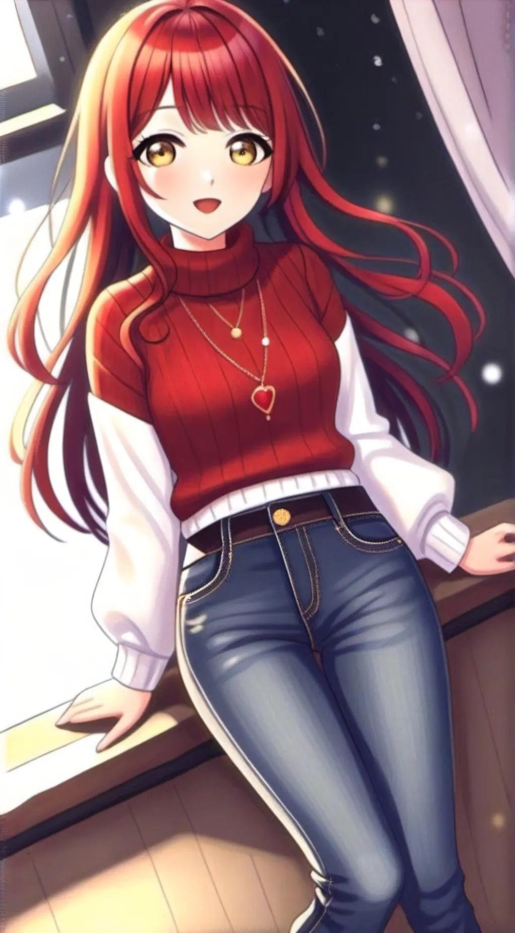 ai character: Fenix background