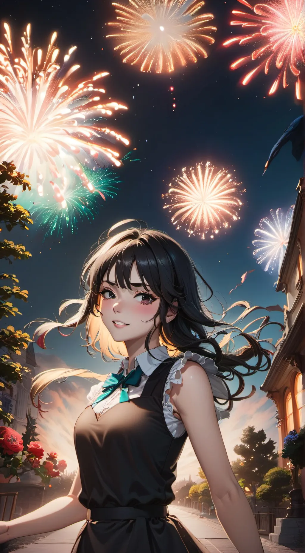 ai character: Aria background